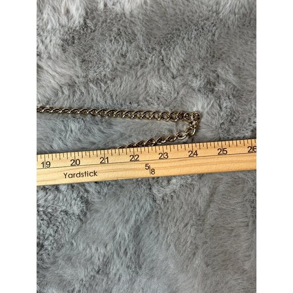 Kate Spade Alexander Avenue Isabeli Ostrich Crossbody Chain Bag Clutch - Picture 11 of 14